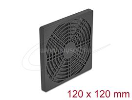 DELOCK Ventilátor rács porszűrővel 120 x 120 mm fekete DL67313 small