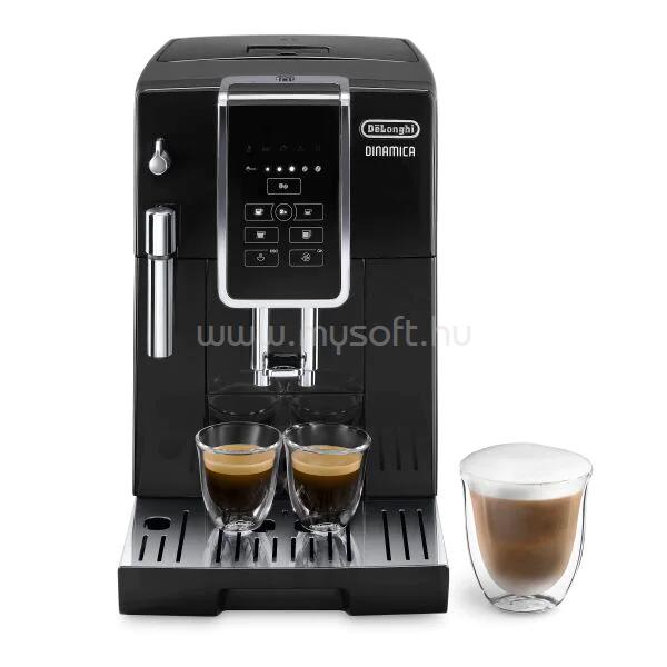 DELONGHI ECAM 350.15.B automata kávéfőző 15 bar / 250 gramm kapacitás, szimpla, dupla, lungo, long eszpresszó