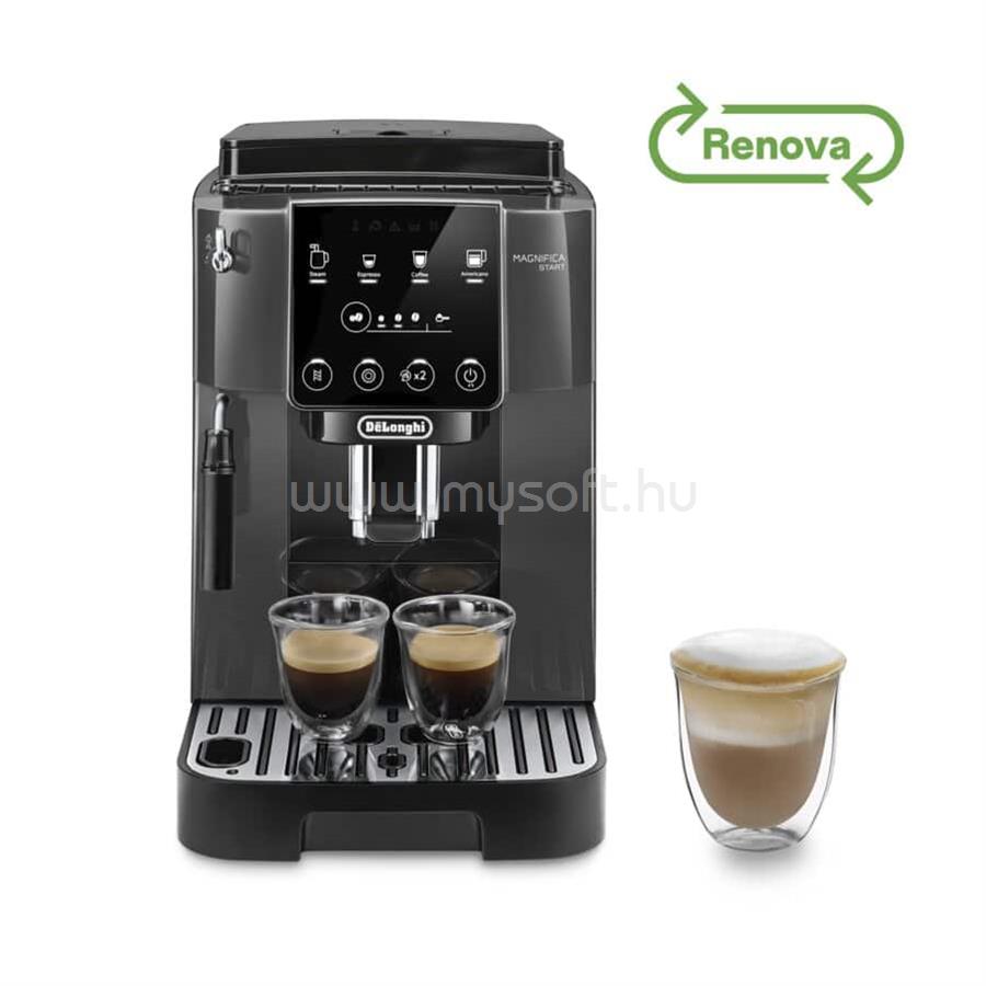 DELONGHI ECAM220.22.GB Magnifica Start automata kávéfőző (szürke-fekete)