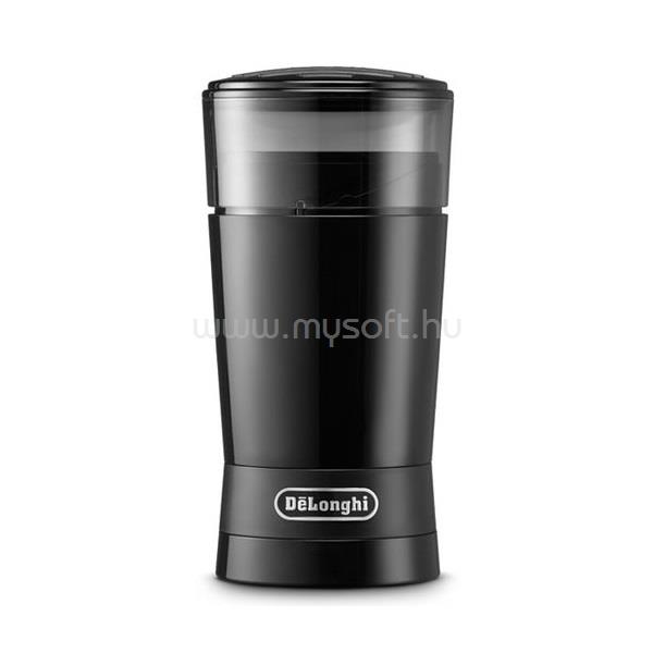 DELONGHI KG-200 kávédaráló, tető lenyomásával kapcsol be, multifunkciós örlő, 90 gramm, max. 12 csészéhez