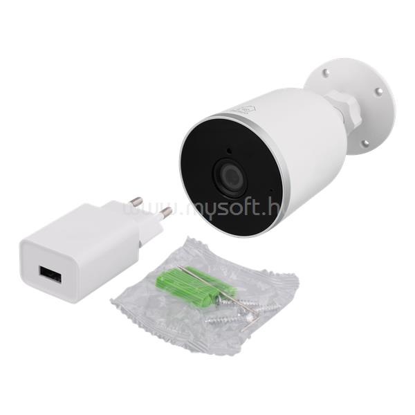 DELTACO SMART HOME SH-IPC04 2MP IP65 biztonsági kamera, kültéri 1080p WIFI