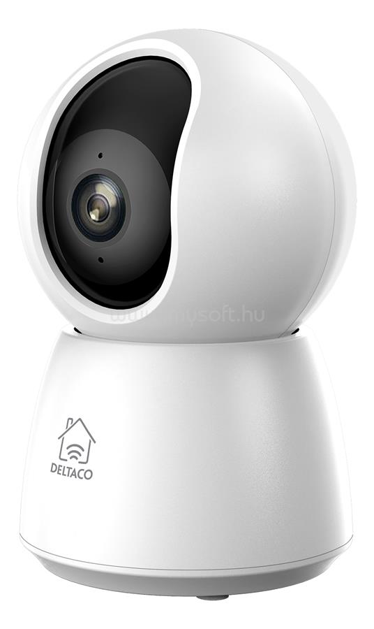 DELTACO SMART HOME SH-IPC06 2MP IP biztonsági okos kamera, beltéri, 1920x1080,  WIFI, pan-tilt-zoom