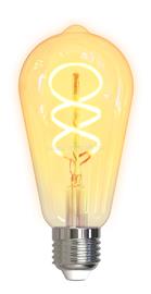 DELTACO SMART HOME SH-LFE27ST64S WiFi, E27, 5.5W, 1800-6500K, volfrám spirál Izzó SH-LFE27ST64S small