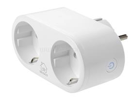 DELTACO SMART HOME SH-P02E WiFi, 2xCEE 7/3, energiafigyelővel, fehér elosztó SH-P02E small