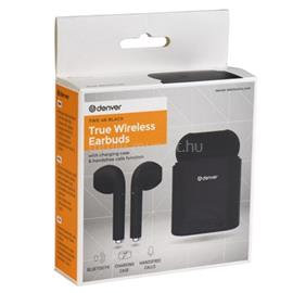 DENVER TWE-46 Truly wireless Bluetooth earbuds - Fekete TWE-46BLACK small