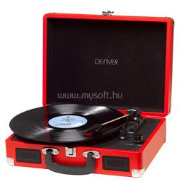 DENVER VPL-120RED USB turntable lemezlejátszó (piros) VPL-120R_RED small