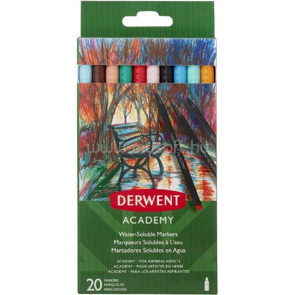 DERWENT Academy 20db-os akvarel filckészlet