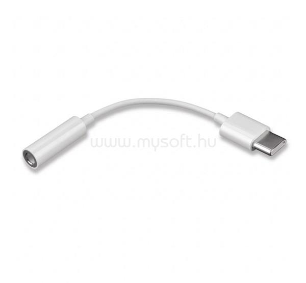 SAMSUNG adapter kábel 3.5mm jack aljzat - Type-C, GP-TGU022MV utódja, FEHÉR