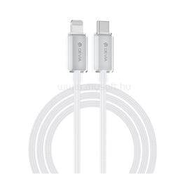 DEVIA iPhone 14 Plus / 14 Pro Max / 14 Pro DEVIA Extreme EC654 adatkábel Type-C - lightning, 150cm, FEHÉR ST107991 small
