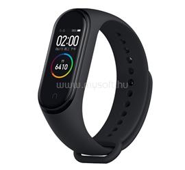 DEVIA Xiaomi MI Band 4 / MI Band 3 DELUXE SPORT pótszíj egyedi méret, állítható, FEKETE ST350269 small