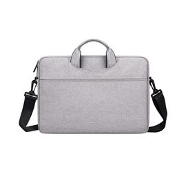 DEVIA JUSTYLE kézitáska álló LAPTOP/NOTEBOOK/TABLET univerzális, 13-14.2" méret, SÖTÉTSZÜRKE ST348518 small