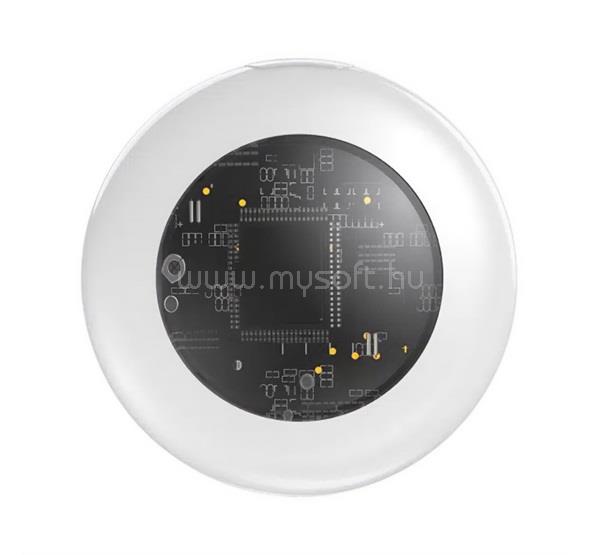 DEVIA iPhone Duo / 18 Pro / 17e DEVIA LITE TAG bluetooth nyomkövető kulcstartóra, iOS kompatibilis, ÁTLÁTSZÓ