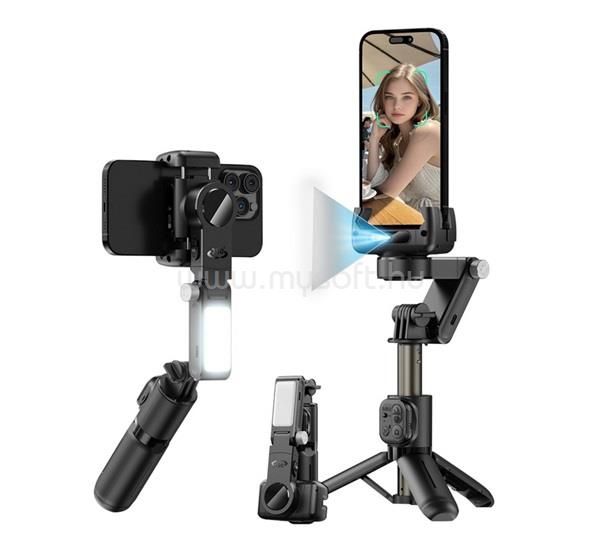 DEVIA Q19 szelfibot univerzális, 6.7" méretig, FEKETE