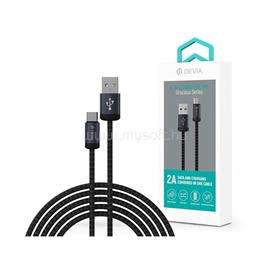 DEVIA DEVIA Gracious EC649 adatkábel USB - Type-C, 100cm, FEKETE ST108011 small