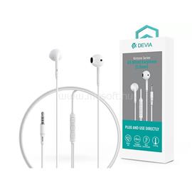 DEVIA ST108752 Kintone A3 In-Ear 3,5mm jack sztereó fülhallgató (fehér) ST108752 small