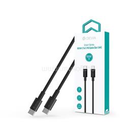 DEVIA DEVIA Smart EC317 adatkábel Type-C - Type-C, 150cm, FEKETE ST111110 small