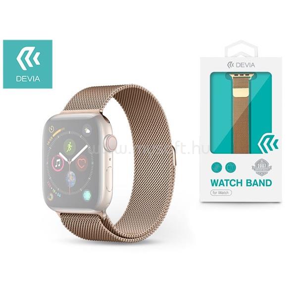 DEVIA ST325090 Apple Watch arany fém óraszíj