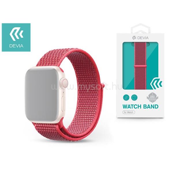 DEVIA ST325205 Apple Watch hibiszkusz sport óraszíj