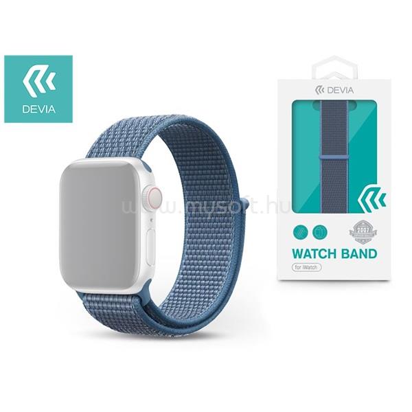 DEVIA ST325212 Apple Watch kék sport óraszíj
