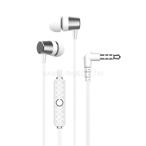 DEVIA ST362323 Kintone 3,5mm jack fülhallgató (fehér)