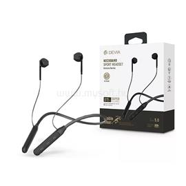 DEVIA KINTONE bluetooth fülhallgató SZTEREO V5.0, SPORT, FEKETE ST365157 small