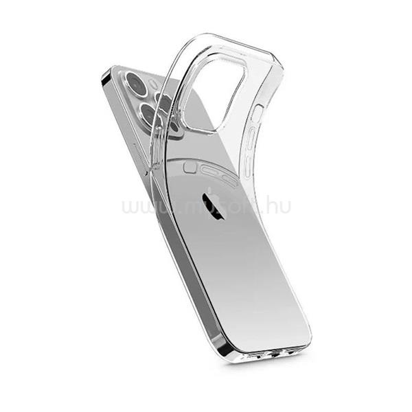 DEVIA ST389368 Naked Series Apple iPhone 15 Pro átlátszó szilikon tok
