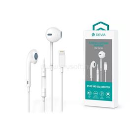 DEVIA UNIVERZÁLIS SZTEREÓ FELVEVŐS LIGHTNING FÜLHALLGATÓ (FEHÉR) ST366864 small