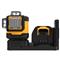 DEWALT 18V / 12V XR 3 × 360 zöld keresztlézer - 1 × 2 Ah DCE089D1G18-QW small