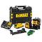 DEWALT 18V / 12V XR 3 × 360 zöld keresztlézer - 1 × 2 Ah DCE089D1G18-QW small