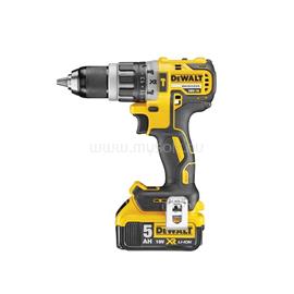 DEWALT 18V 5,0 Ah XR Li-Ion kefe nélküli kompakt ütvefúró csavarozó DCD796P2-QW small