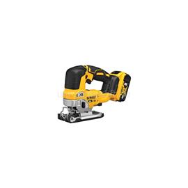DEWALT 18V XR kefe nélküli dekopírfűrész, 2 db 5 Ah akkumulátorral és töltővel DCS334P2-QW small