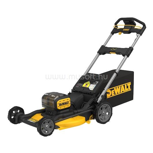 DEWALT 2×18V XR 53cm kézi fűnyíró akkumulátor és töltő nélkül