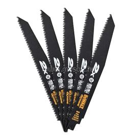 DEWALT 228 mm 2 × orrfűrészlap fa + szögek vágására 6TPI 5 db DT2307L-QZ small