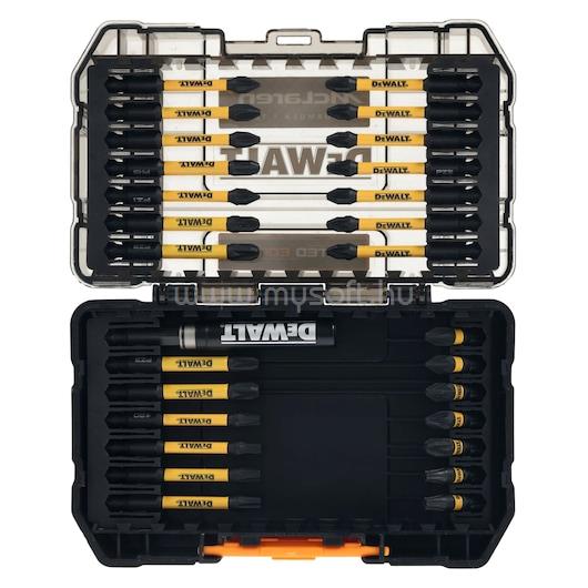 DEWALT 28 db McLaren FLEXTORQ csavarhúzó bitkészlet Impact Ready hajtásvezetővel