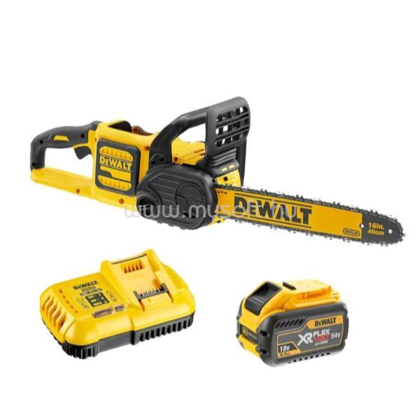 DEWALT 54V XR FLEXVOLT, 45cm láncfűrész ×3Ah/9Ah akkumulátorral és töltővel