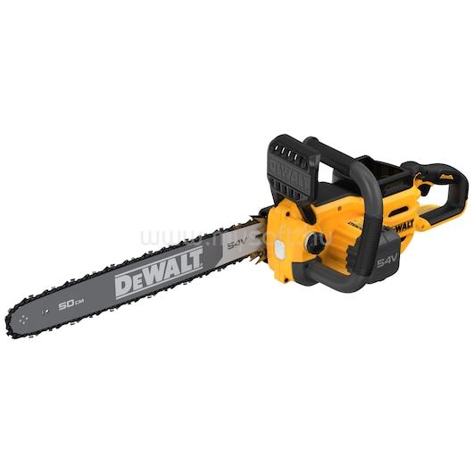 DEWALT 54V XR FLEXVOLT 50 cm vezető láncfűrész akkumulátor és töltő nélkül