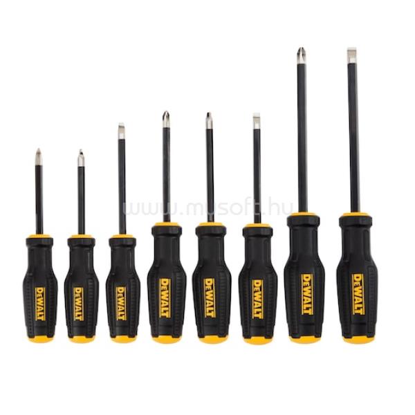 DEWALT TOUGHSERIES MAXFIT acél 8db-os csavarhúzókészlet