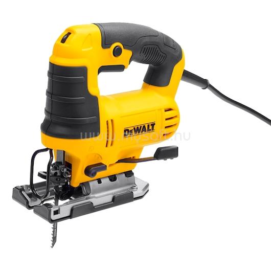 DEWALT 650W, kompakt, felsőfogantyús dekopírfűrész