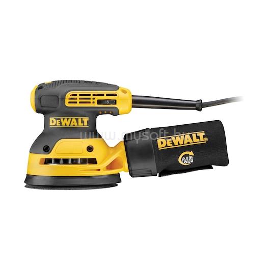 DEWALT 125mm 280W szabályozható excentercsiszoló
