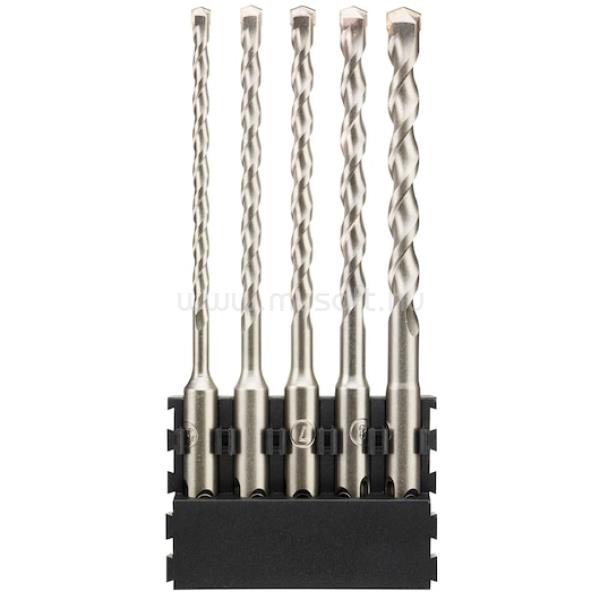 DEWALT Hegytartó, SDS-Plus fúrók, 5db, 5,5-10x160mm