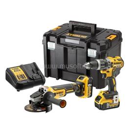 DEWALT 18V, XR ütvefúró-csavarozó + csavarozó készlet, DCD796, DCG405, 2x5Ah, TSTAK VI DCK2080P2T-QW small