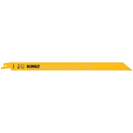 DEWALT Kettősfém orrfűrészlap  fém, gumi, üveg, 305 mm 5 db/cs