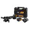 DEWALT McLaren F1 Team 18 V XRR szénkefe nélküli, 125 mm-es sarokcsiszoló - 2 x 5 AH DCG45MP2T-QW small