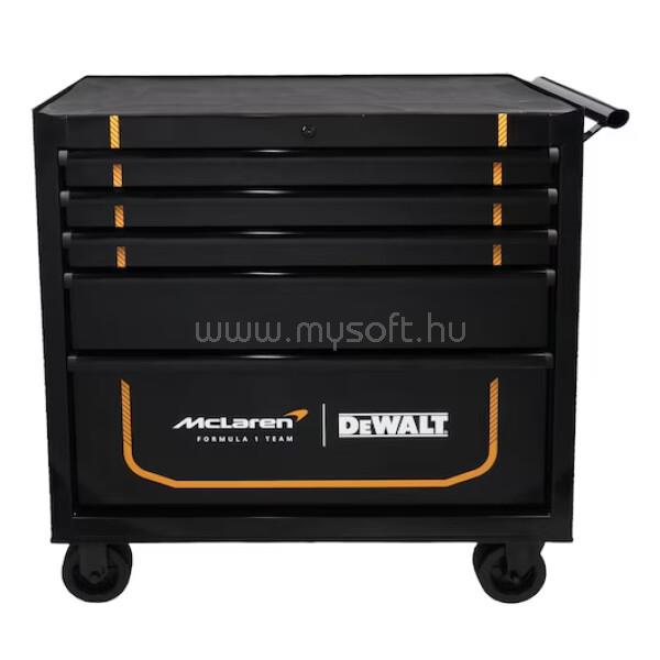 DEWALT McLaren F1 Team szerszámkocsi, 5 fiókos roller cabinet