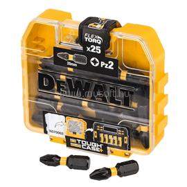 DEWALT PZ2 FLEXTORQ csavarhúzófejek 25 mm (kis méretű tárolódoboz) (25 db) DT70556T-QZ small