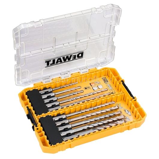 DEWALT SDS Plus fúrószár készlet 10 db-os