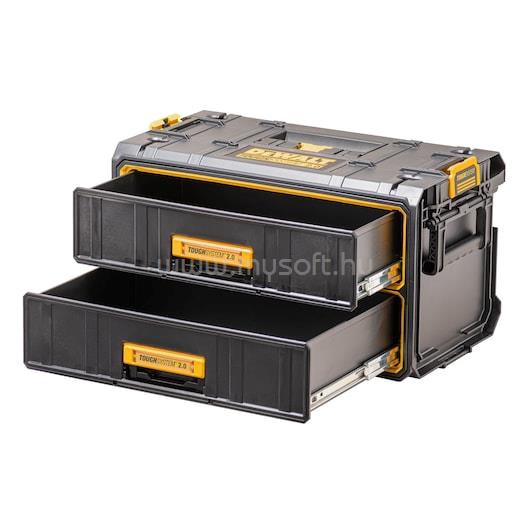 DEWALT TOUGHSYSTEM 2.0 tároló 2 fiókos egység
