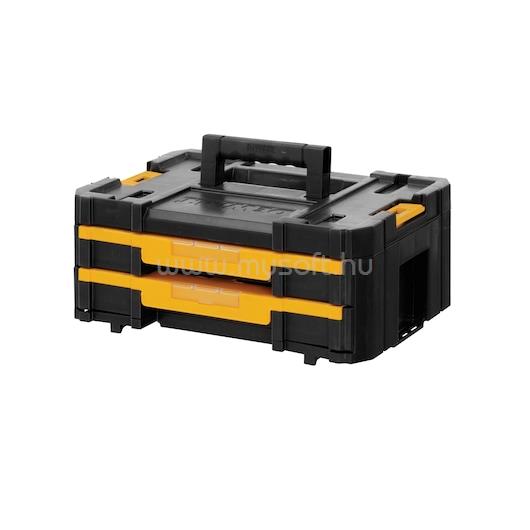 DEWALT TSTAK IV - Szortimenter 2 fiókkal 440 mm × 176 mm × 314,2 mm 8 L-es