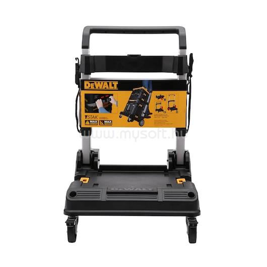 DEWALT TSTAK TROLLEY - Szállító kocsi 360°-ban forgatható kerekekel és rögzítő fékkel