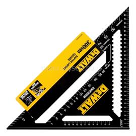 DEWALT Vonalzó, tetőfedő, derékszögű háromszög, 30cm DWHT25228-0 small
